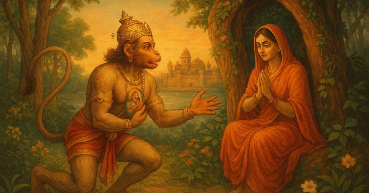 हनुमान की भक्ति: सीता की खोज
