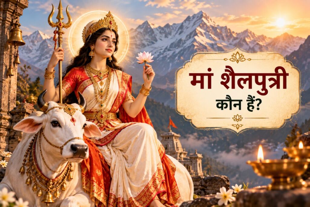 मां शैलपुत्री कौन हैं? जानिए स्वरूप, कथा, पूजा विधि और मूलाधार चक्र का रहस्य