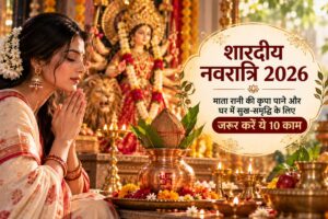 शारदीय नवरात्रि 2026: माता रानी की कृपा पाने और घर में सुख-समृद्धि के लिए जरूर करें ये 10 काम