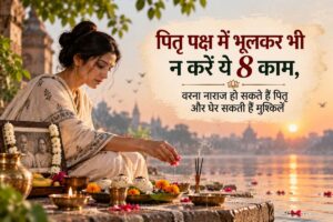 पितृ पक्ष में भूलकर भी न करें ये 8 काम, वरना नाराज हो सकते हैं पितृ और घेर सकती हैं मुश्किलें